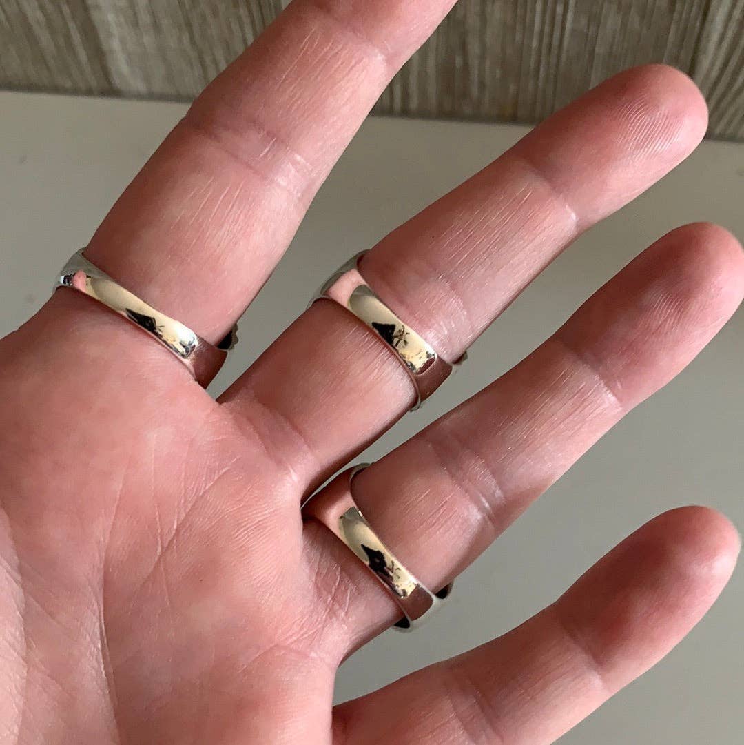 Sterling Silver Rings Elemental Styles: Tree of Life Assorted Sizes