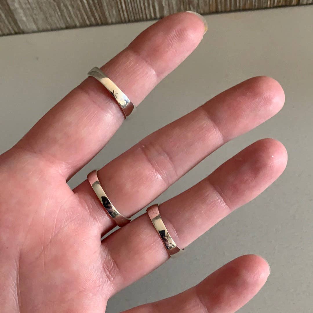 Sterling Silver Rings Elemental Styles: Tree of Life Assorted Sizes