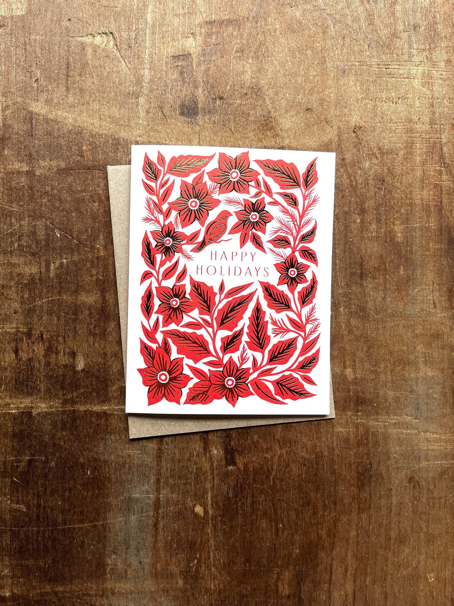 "Happy Holidays," Greeting Card: Box of Six