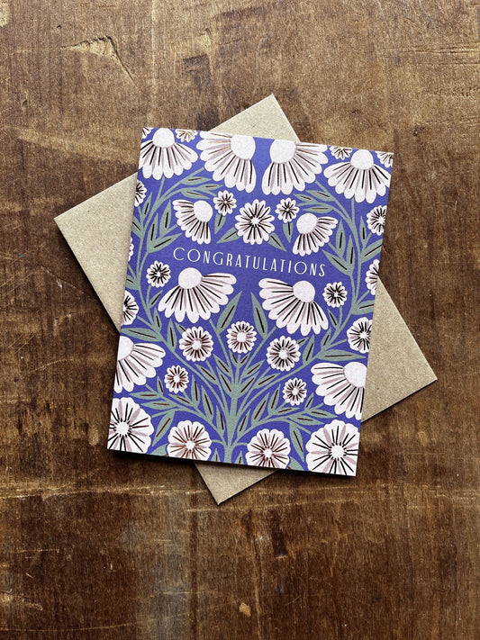 "Congratulations," Greeting Card