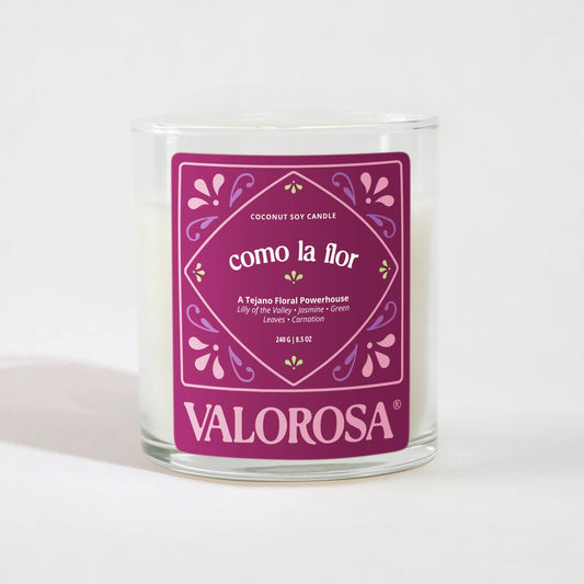 Como La Flor Candle | Jasmine & Floral Candle