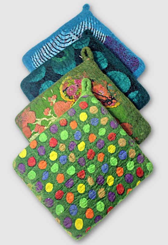 Felt Potholder, Cotton Infused