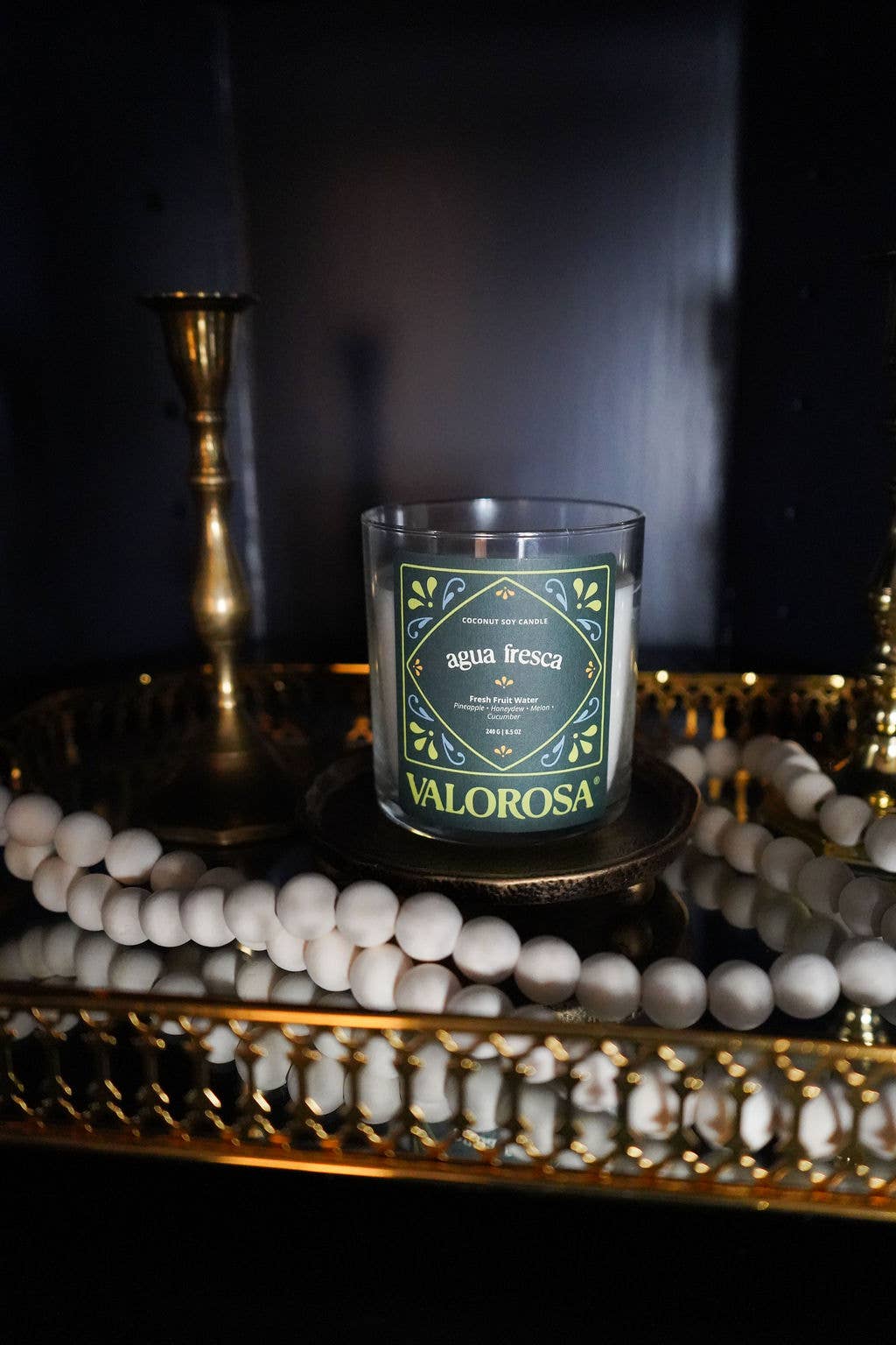 Agua Fresca Candle | Pineapple Melon & Cucumber Water Candle