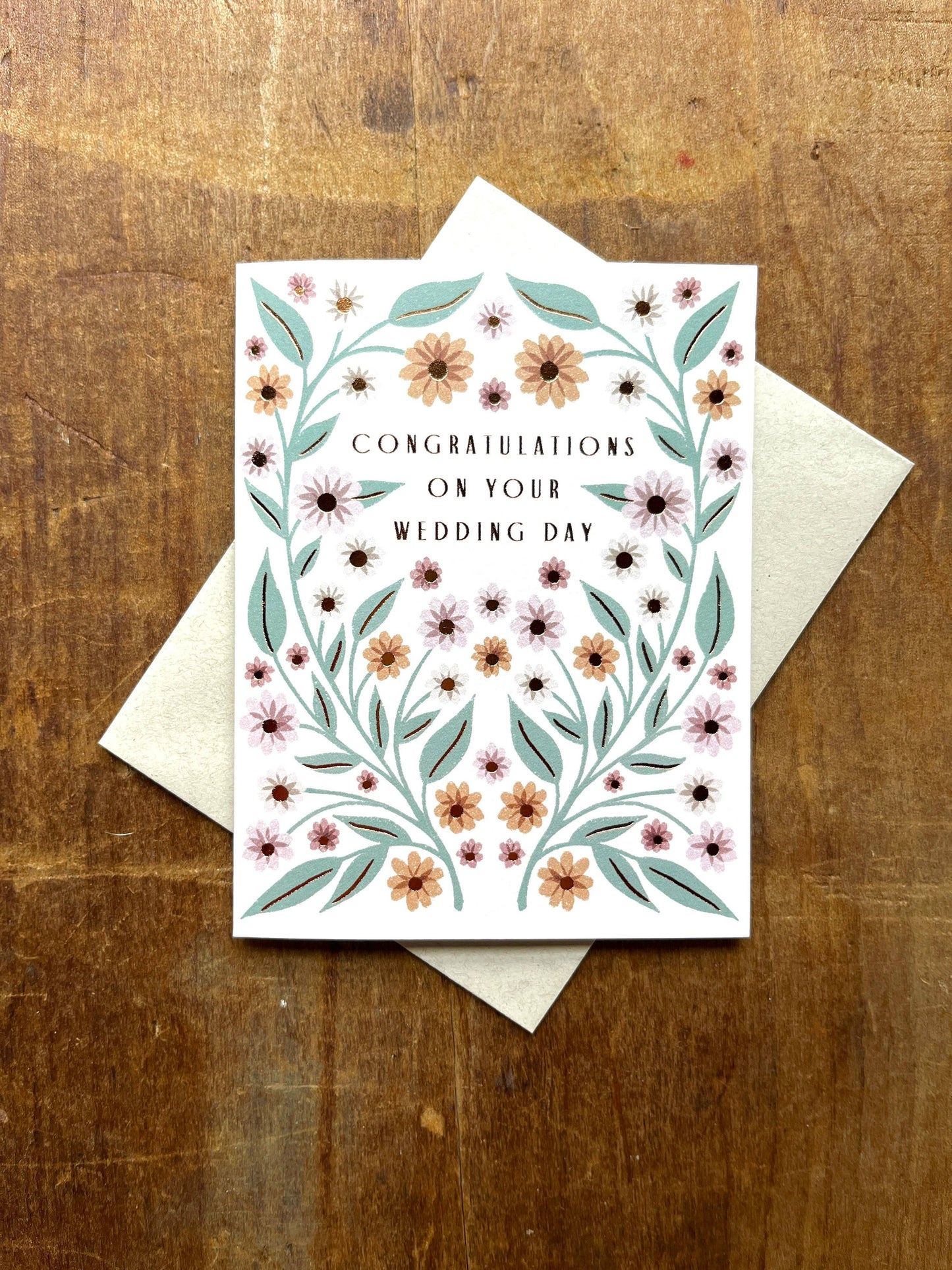 "Congratulations on Your Wedding Day,"
