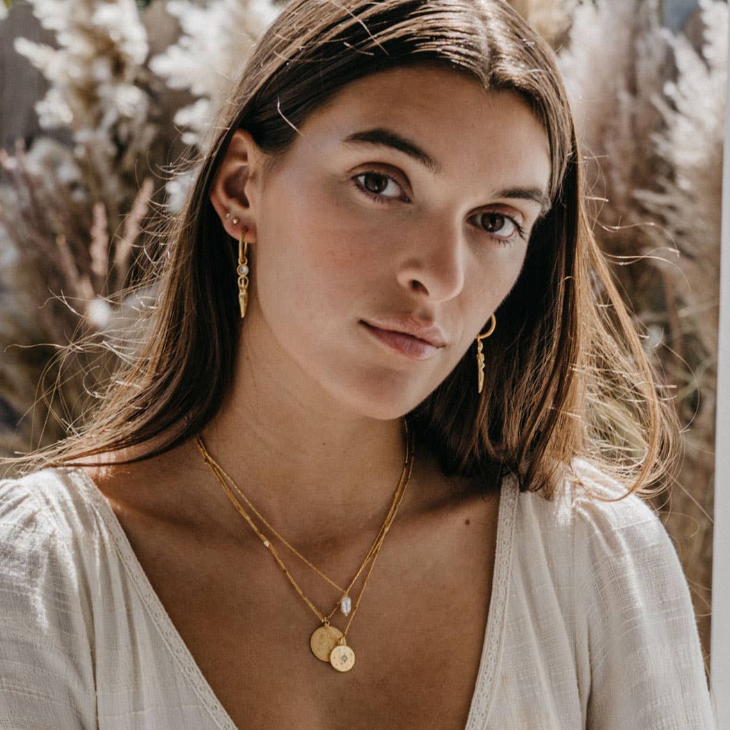Estrella Necklace: Opal