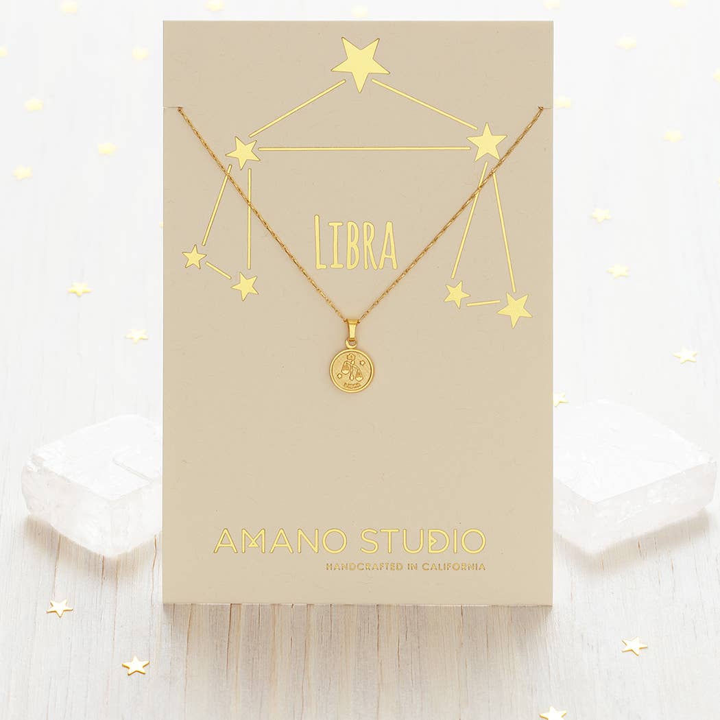 Tiny Zodiac Medallion- Singles: Pisces