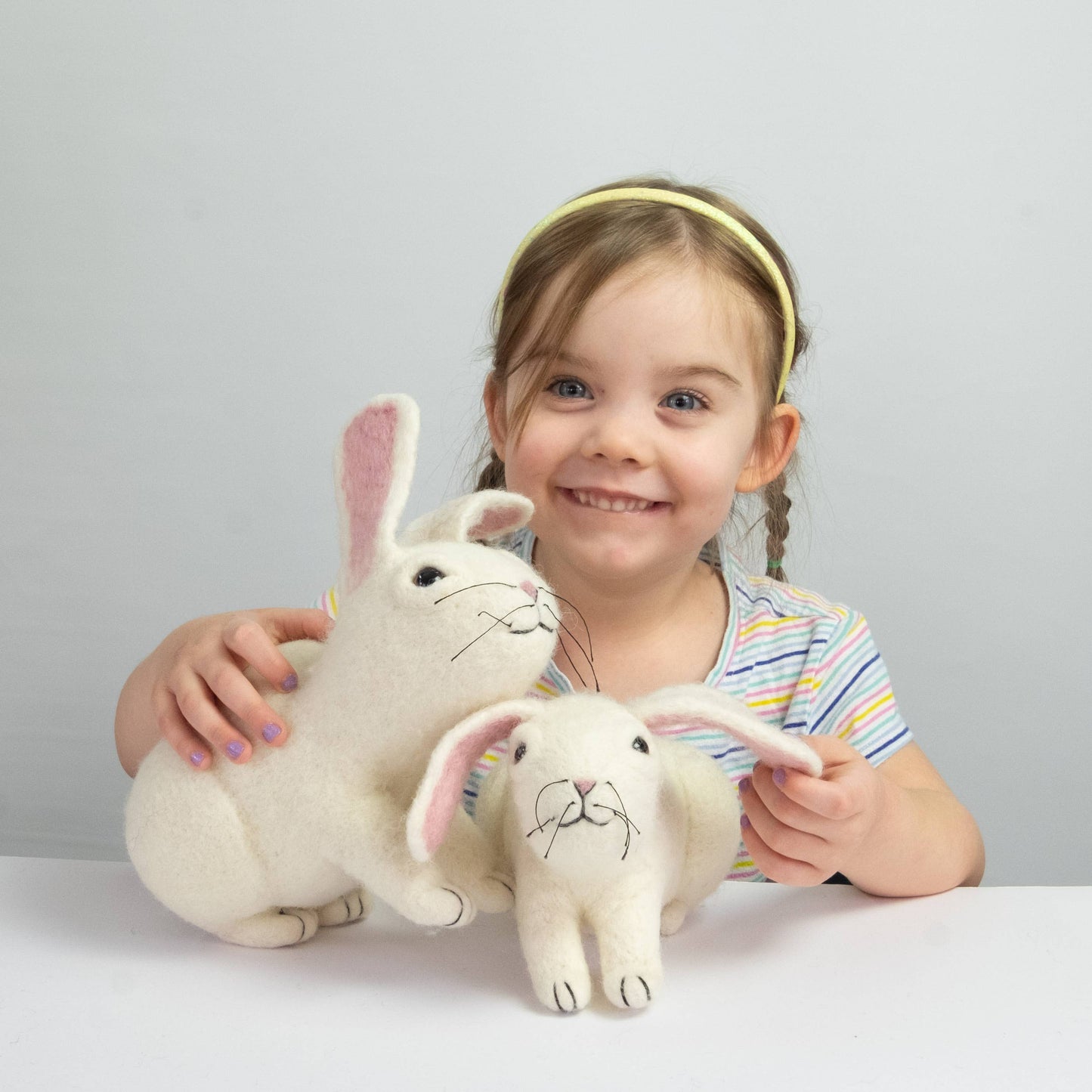 Toys - Small White Bunny Rabbit
