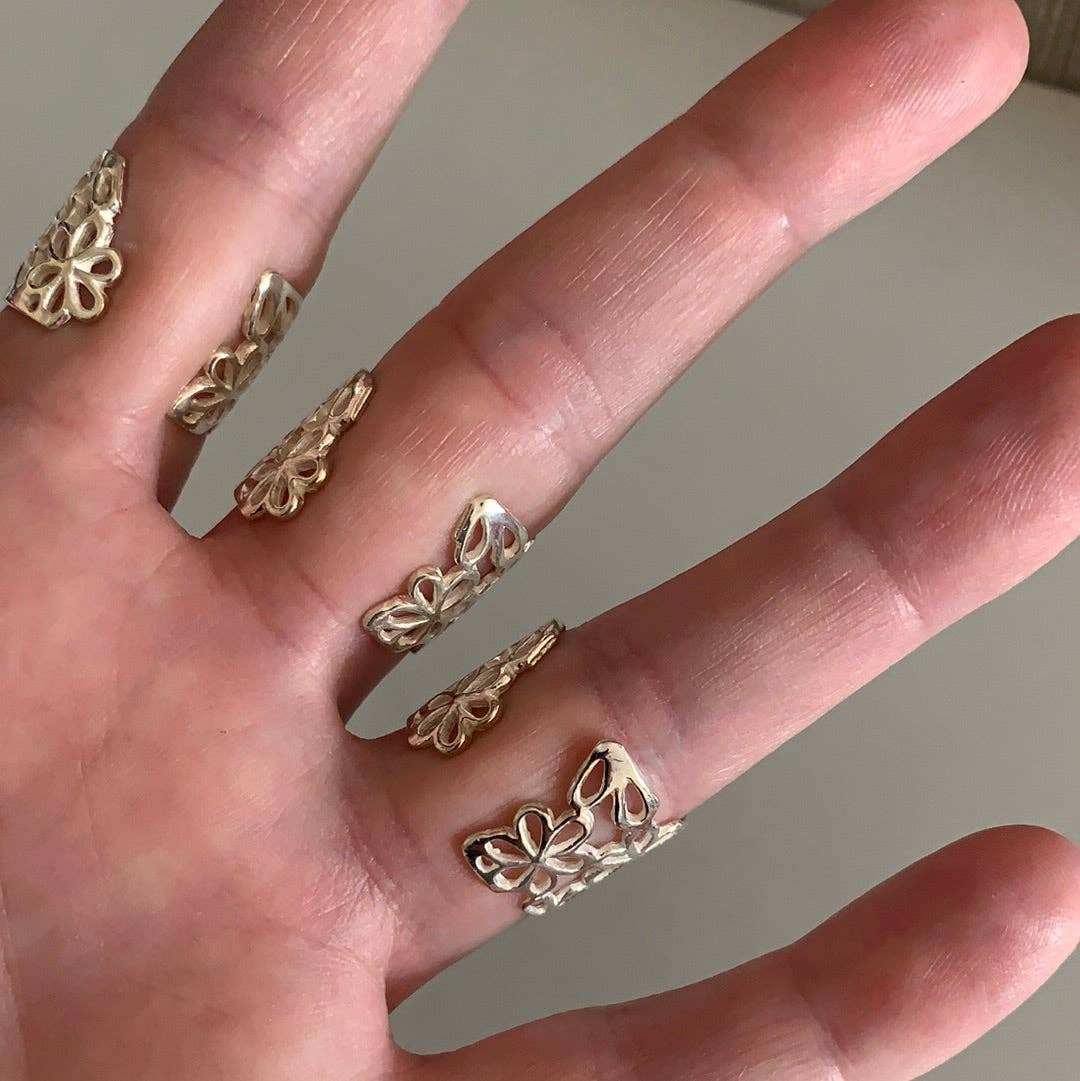 Sterling Silver Rings Elemental Styles: Tree of Life Assorted Sizes
