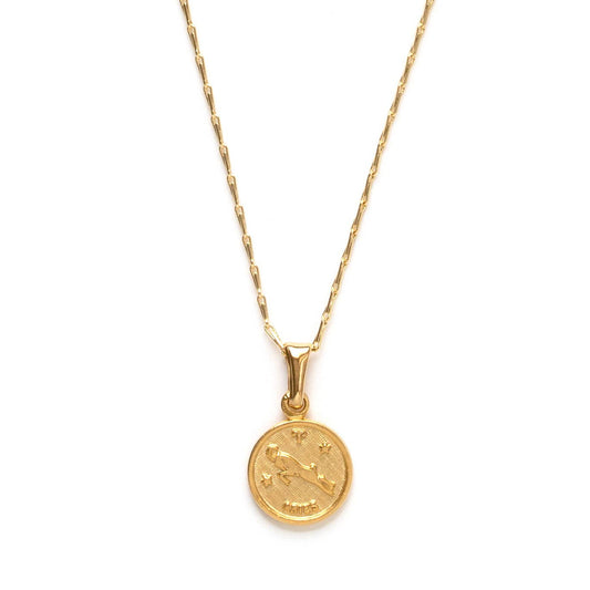Tiny Zodiac Medallion- Singles: Aries