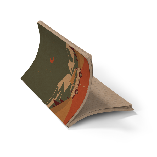 Mountain Van Kraft Layflat Notebook