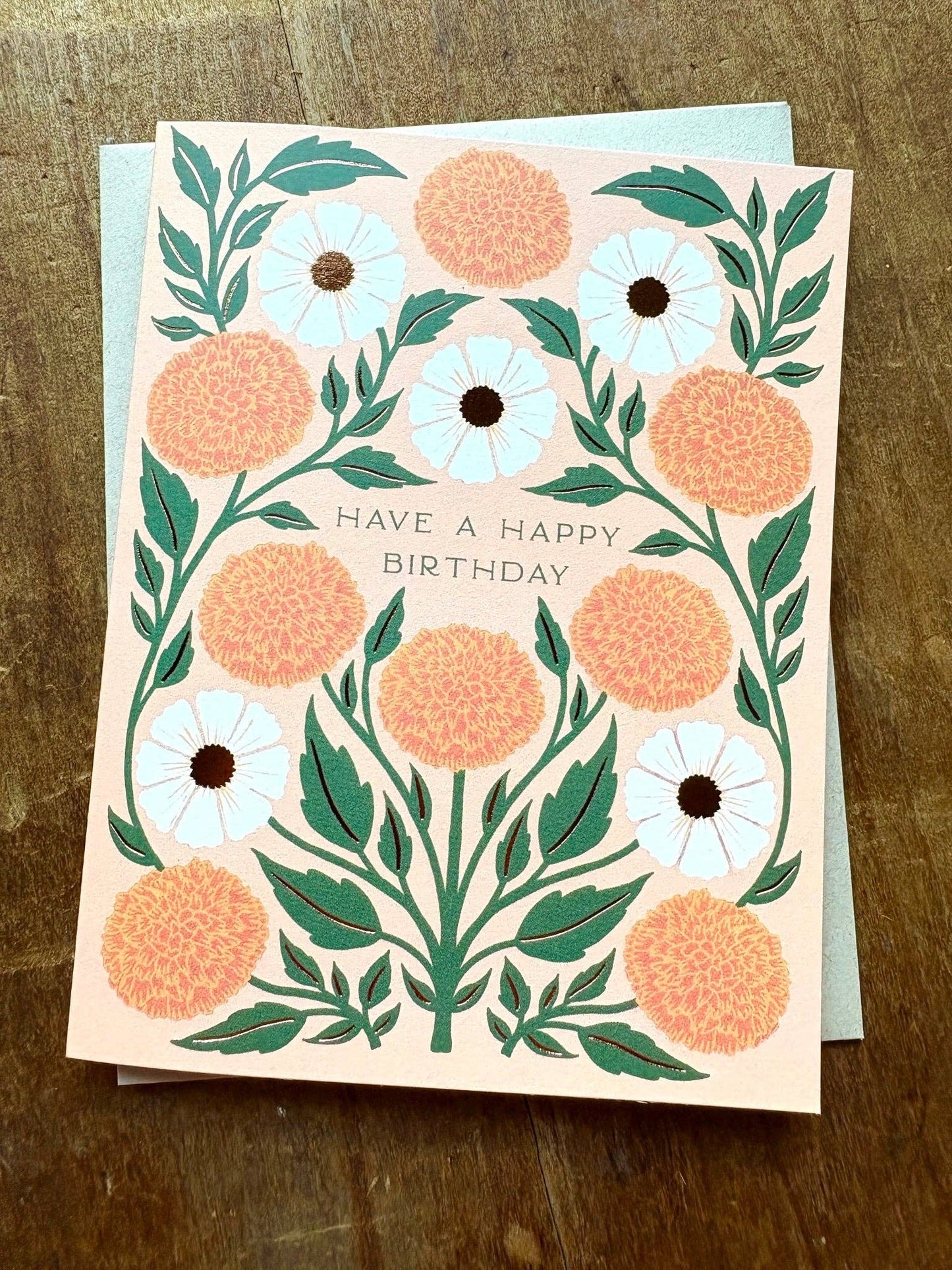 "Have A Happy Birthday," Greeting Card