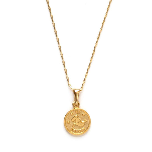 Tiny Zodiac Medallion- Singles: Capricorn