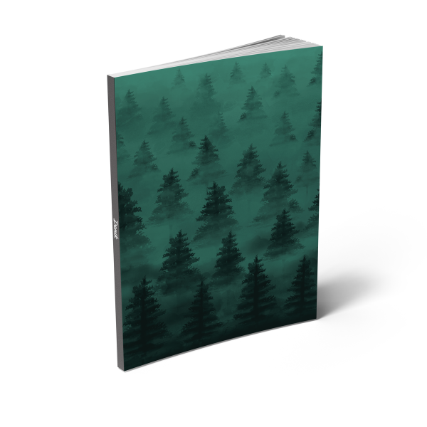 Silence of Nature Medium Layflat Notebok