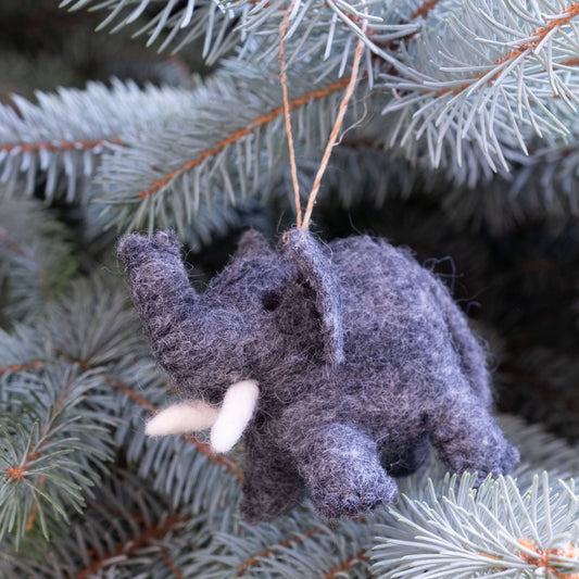 Ornament - Felt Elephant