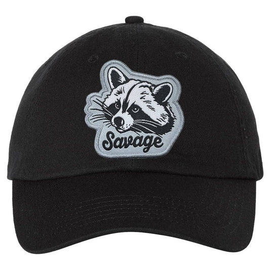 Raccoon Dad Hat – Bio-Washed Cotton Cap