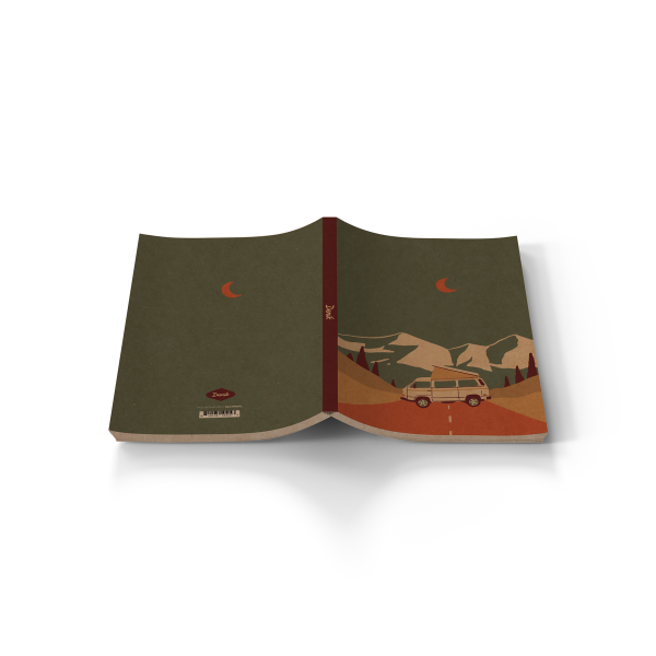 Mountain Van Kraft Layflat Notebook
