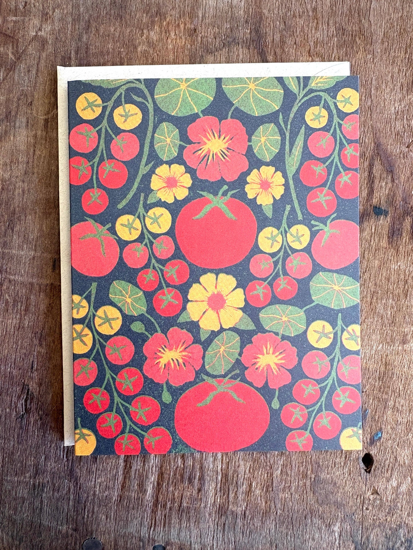 Tomatoes Blank Greeting Card