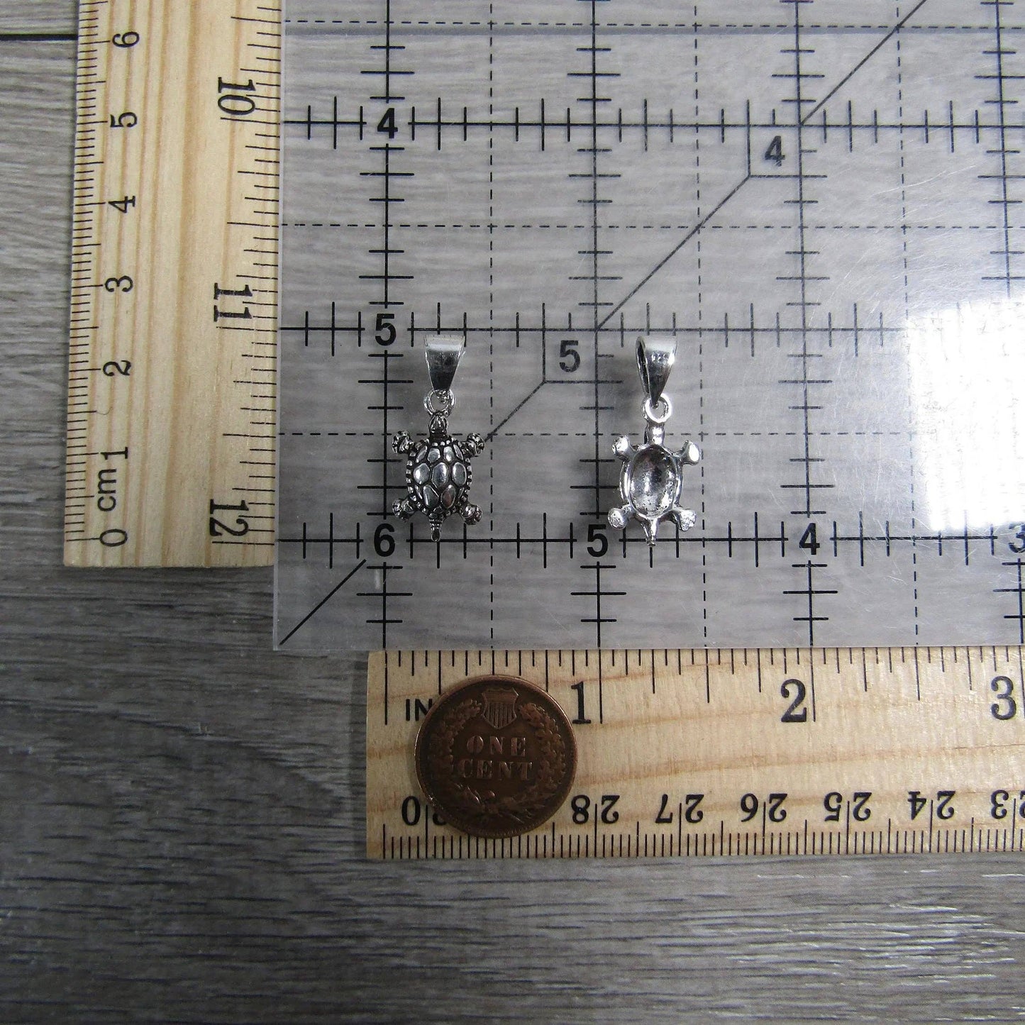 Sterling Silver Charm Pendants: Elephant