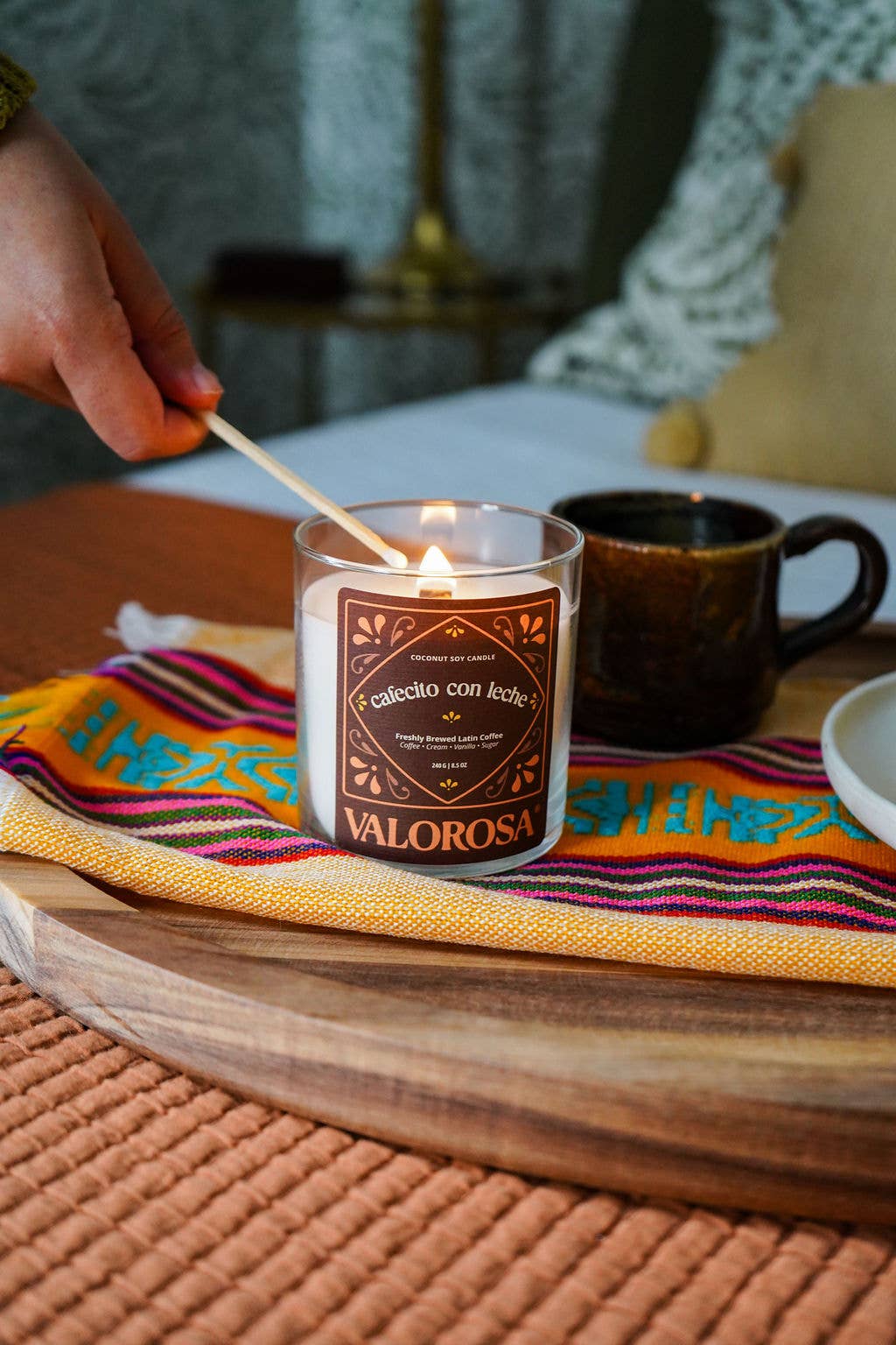 Cafecito Con Leche Candle | Coffee & Milk Candle