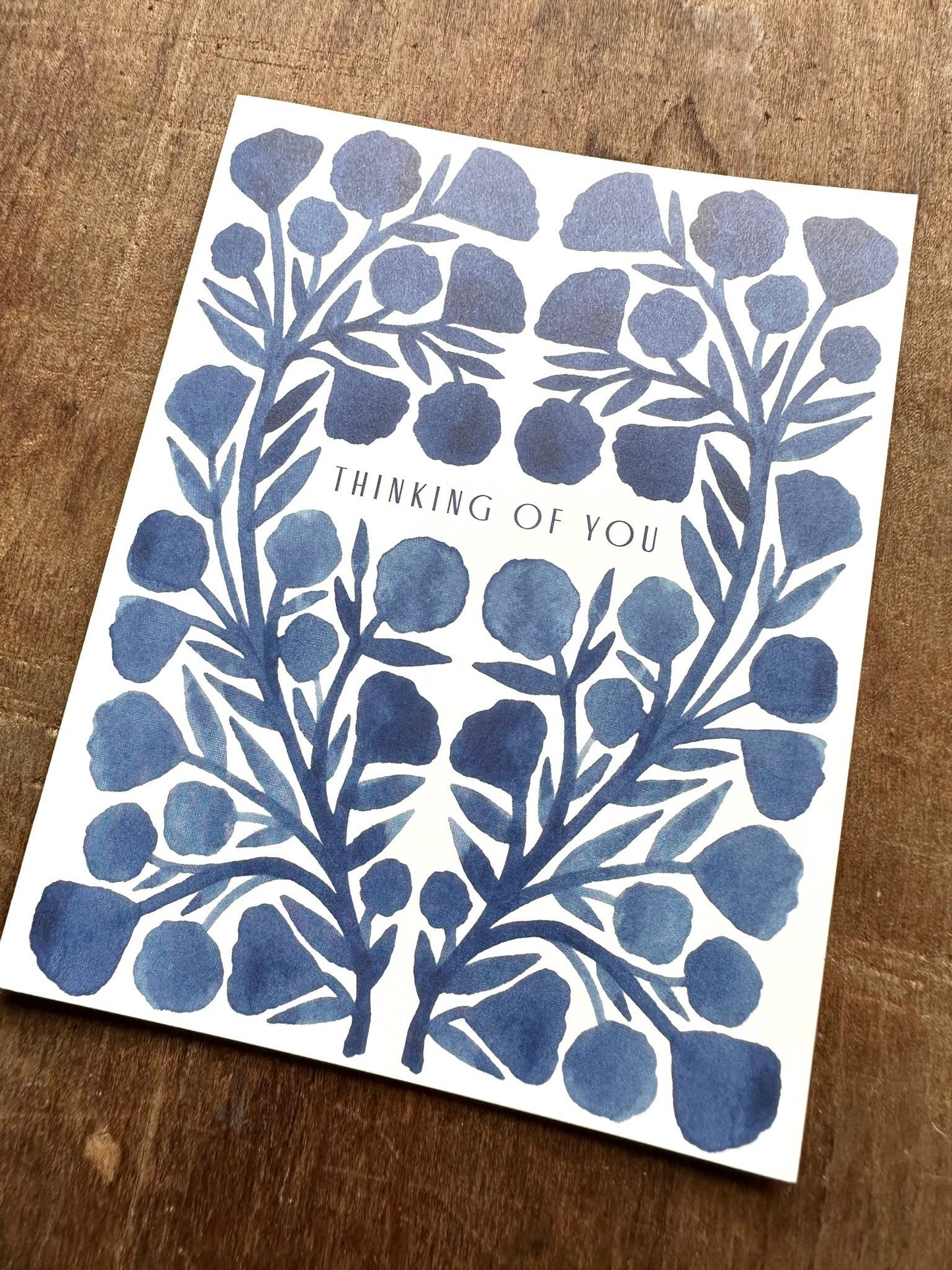 "Thinking Of You," Greeting Card