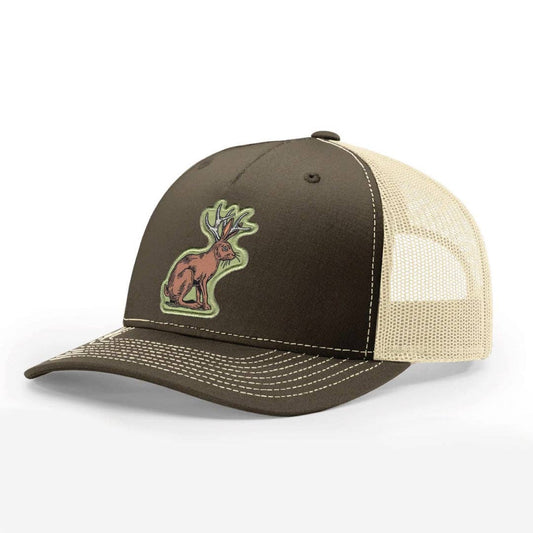 Jackalope Trucker Hat – Richardson 112 Woven Patch Cap