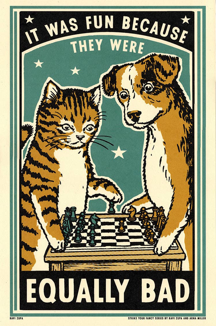 Equally Bad Print