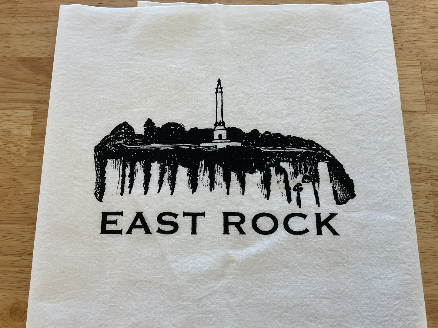 East Rock tea towel