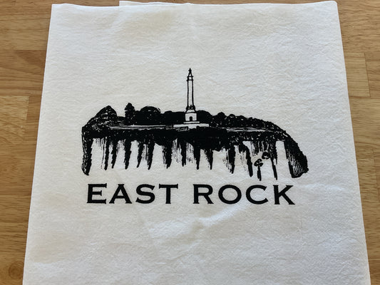 East Rock tea towel
