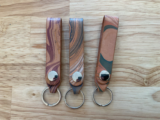 Belt clip key ring