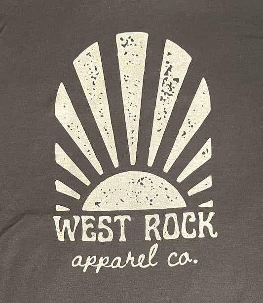 Rays over West Rock (graphite)